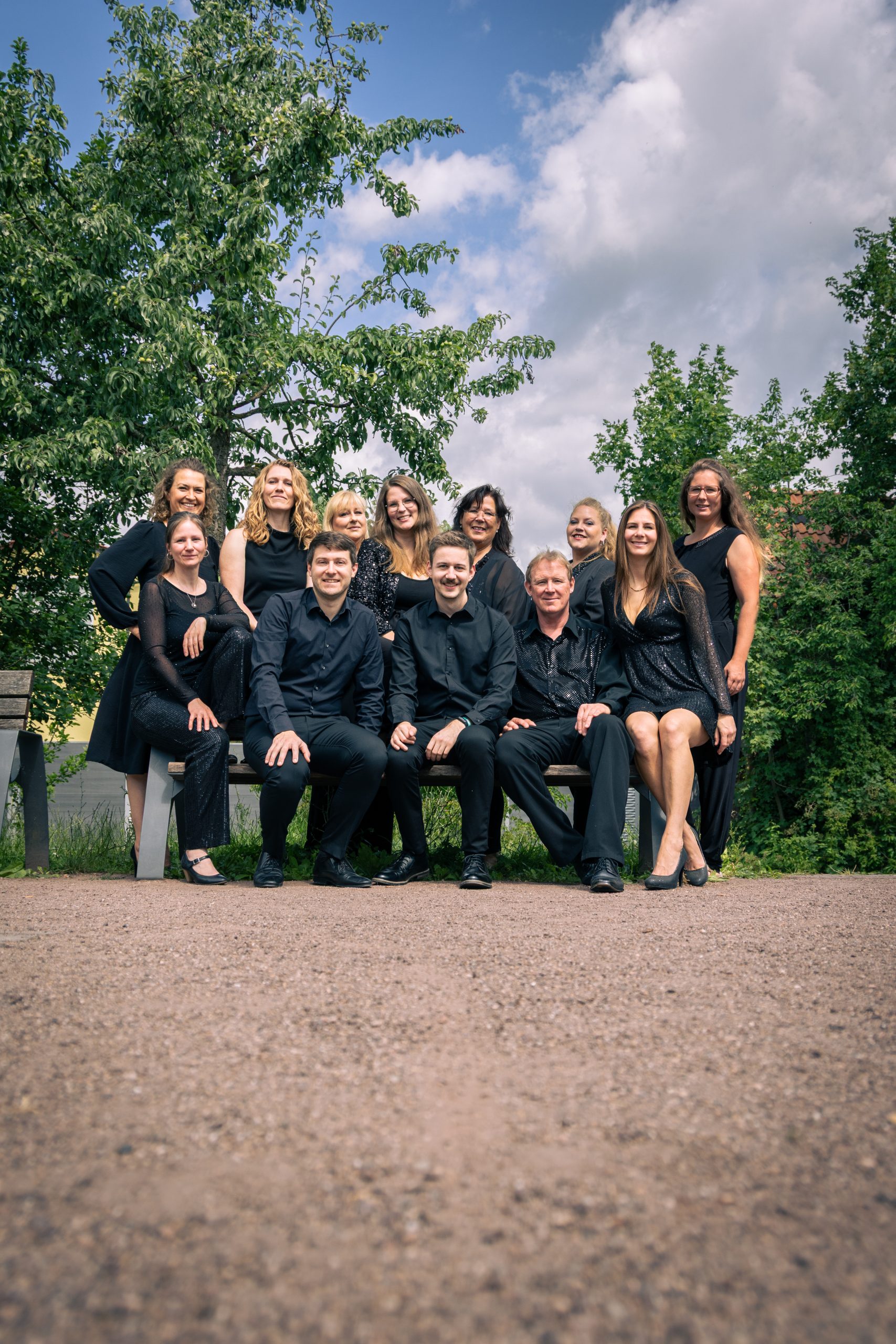 Gruppenfoto des Gospel- und Pop-Ensembles JUST US e.V. 2026